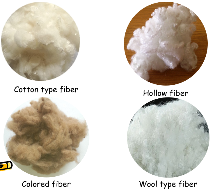 How Many Types of Polyester Staple Fiber Have? 
