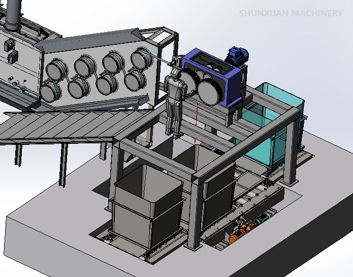 Sunflower Machine for PSF Production Line