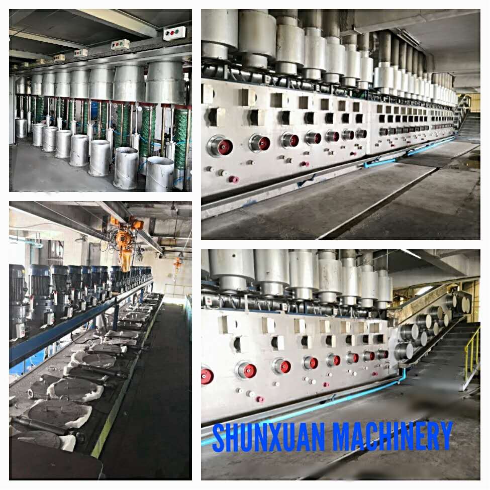 PET flake recycling machine polyester staple fiber production line