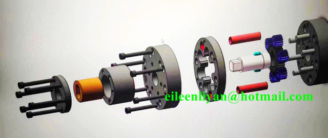 Gear pump, meter pump for PET melt, polyester staple fiber machine spare parts